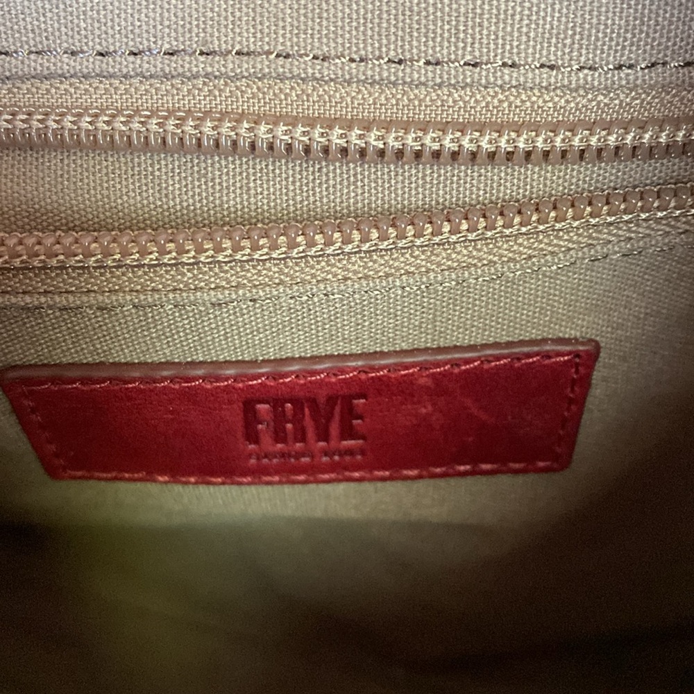 Frye Red Leather Crossbody Bag - Picture 6 of 13